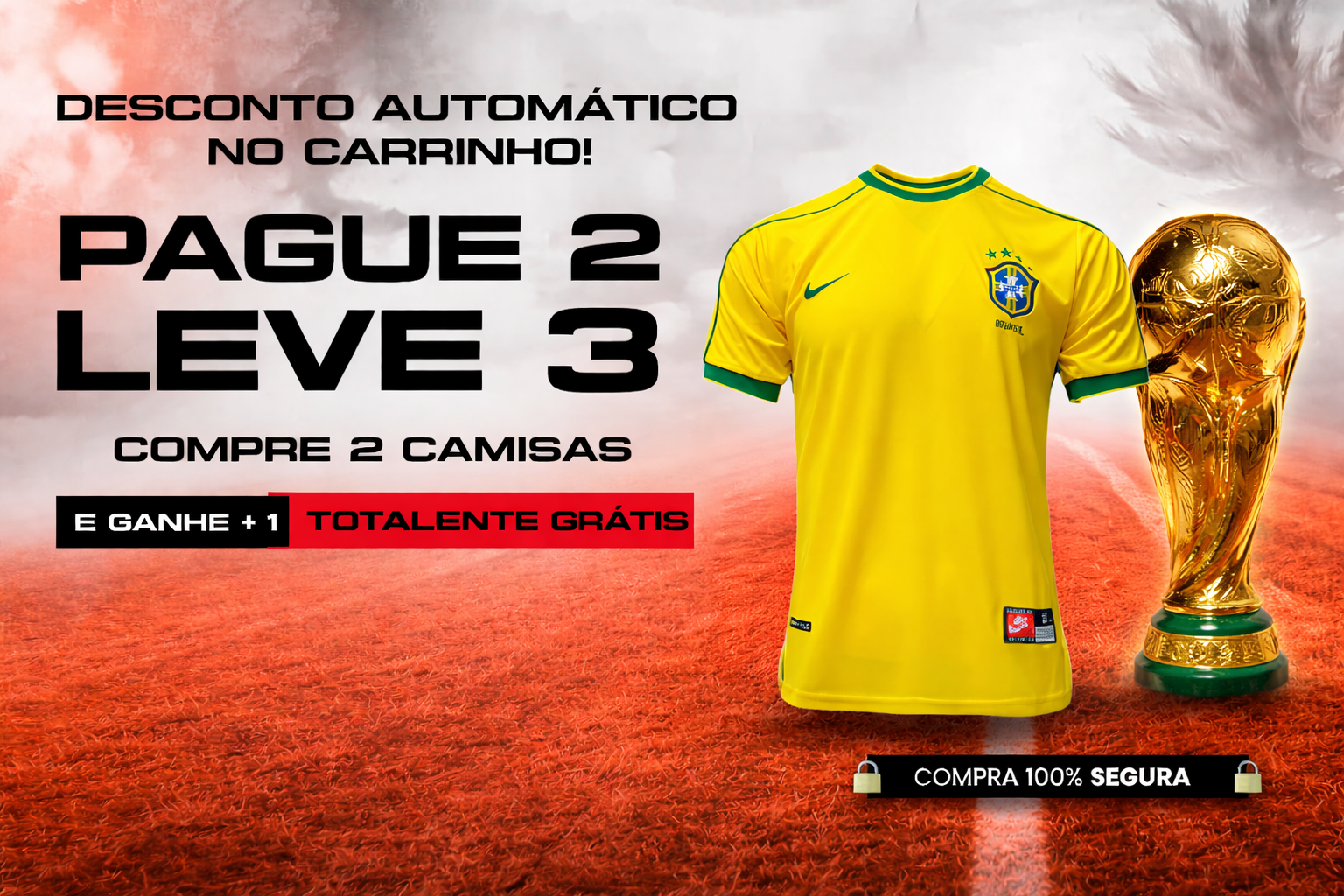 Pague 2 Leve 3 - CamisaBR10